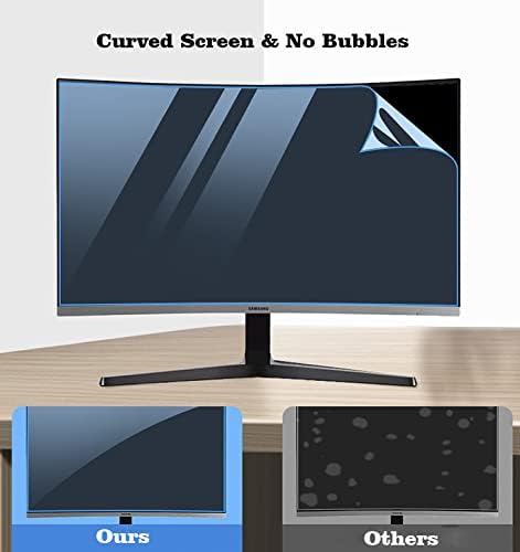 מגן מסך טלוויזיה מט סרט אנטי-רפלקטיבי-מגן מסך אנטי-כחול בהיר במיוחד-עבור 75/77/82/85 אינץ', לד, צג אולד