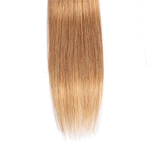 שיער טבעי חבילות עמוק גל שיער טבעי חבילות אומברה בלונד חבילות 1 ב/27 ברזילאי לא מעובד שיער הארכת ישר