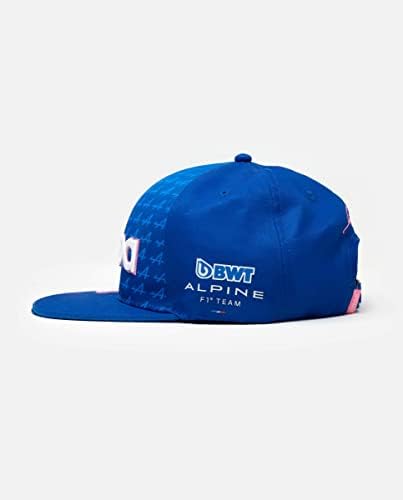 מירוץ אלפיני פורמולה 1 2022 קימואה צוות פרננדו אלונסו כובע שטוח כחול