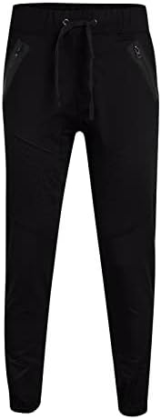מכנסי טרנינג לגברים אופנה גברים של ספורט צבע תחבושת מזדמן רופף מכנסי טרנינג שרוך מכנסיים גברים של מכנסי
