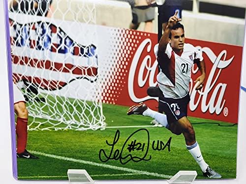 לנדון דונובן חתם על 8x10 צילום La Galaxy גביע העולם בארהב אגדת כדורגל