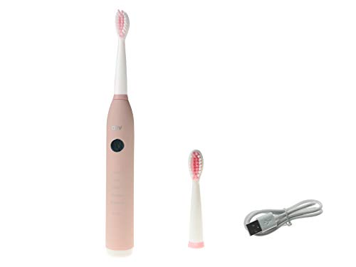 Njytouch כוח נקי עמוק מברשת שיניים סוניק למלבנת שיניים, USB נטענת 4 מצבי צחצוח חכמים מברשת חשמלית,