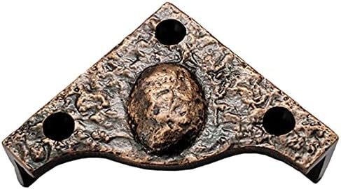 חומרת אדונאי Bamah שחור עתיק ברזל L -Corner - נחושת עתיקה
