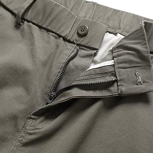 מכנסי מטען זכר של Miashui צבע מגוון צבע רב -כיס קשורים מכנסיים בצבע מוצק מכנסי מטען מכנסיים
