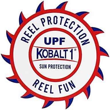 Kobalt1 בנים 2T-18 דגל אמריקאי מרלין ספורט דיג דיג UPF חולצת ביצועים