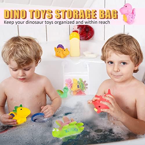 עובש קלימן צעצועי אמבטיה דינוזאור בחינם לפעוטות 1-4, אין חור ללא צעצועי אמבטיה לעובש לתינוקות 6-12-18