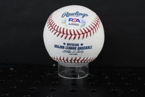ג'רום וולטון חתם על חתימת בייסבול אוטומטית PSA/DNA AJ69692 - כדורי בייסבול חתימה