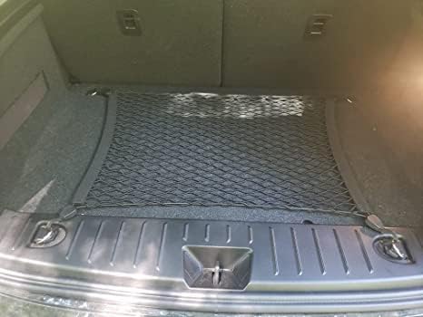 סגנון רצפה רכב אלסטי תא מטען רשת מטען לרשת לטויוטה קורולה 2019-2023 - מארגן תא מטען פרימיום