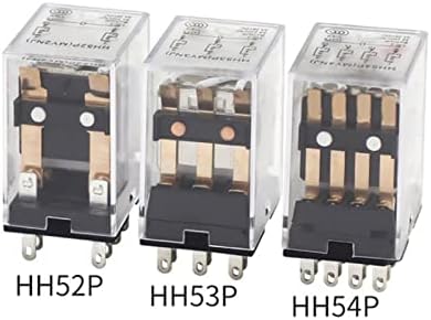 MOMTC HH52P HH53P HH54P סליל מיניאטורי כללי ECTROMAGNETIC מתג ממסר ביניים LED DC 6V 12V 24V AC