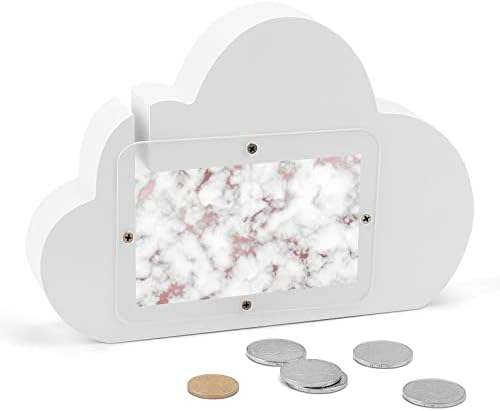 ישנה גוונה לבנה גד זהב חזירים בנק ענן ענן ענן בנק מטבעות לבנים מתנות לבנות