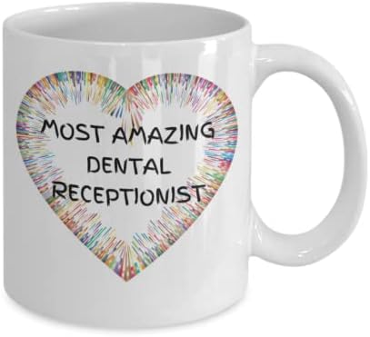פקידת הקבלה המדהימה ביותר של קפה קפה/מתנות הערכה לנשים דלפק הקבלה אצל רופא השיניים/קבלת הפנים