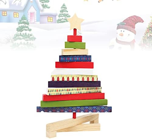 סיבוב חנות ביתית של נוליטוי חג המולד S שולחן עבודה בגודל שולחן עבודה קישוט עיצוב עץ צעצוע עץ עץ חג המולד