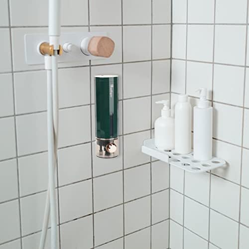 Zerodeko Shampoo Spenser Dispenser מתקן סבון קיר משאבת מקלחת רכבה על קיר סבון סבון שמפו קופסת קרם קרם מקלחת