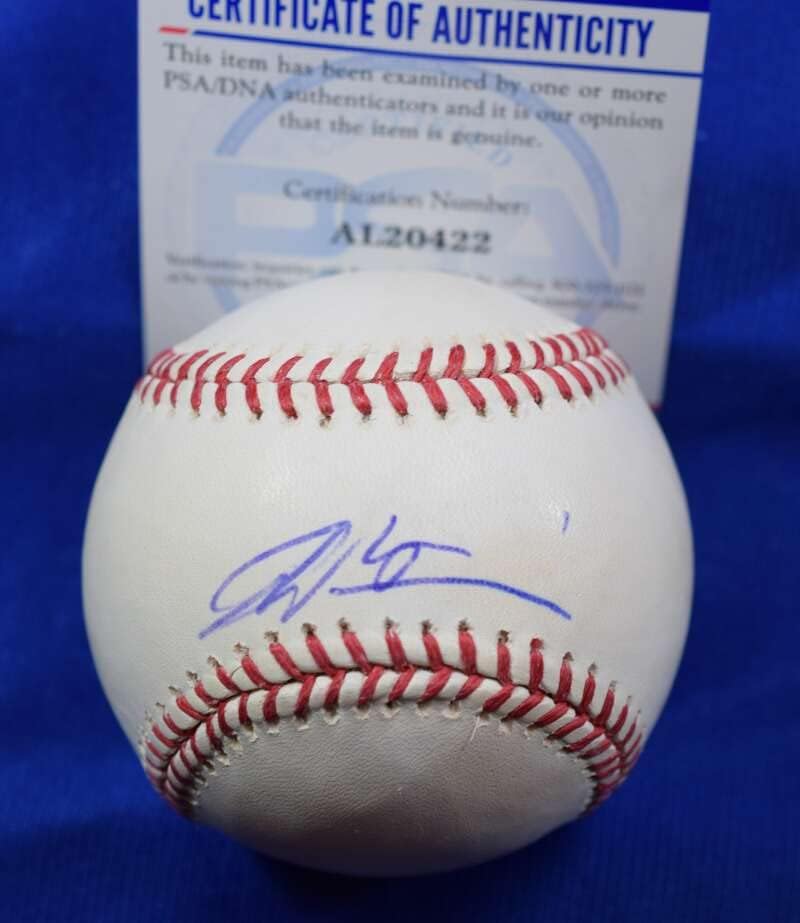 Dontrelle Willis PSA DNA Autograph Autographing League Major League OML חתום בייסבול