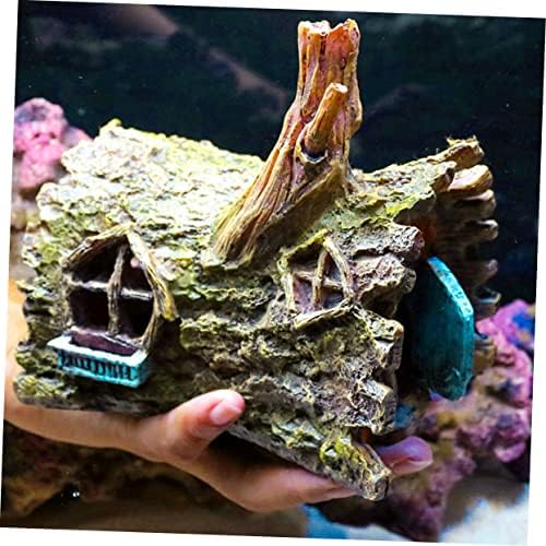 דגים ושרימפס מחבוא בית מחבוא בית פסל תפאורה קישוטי בית קישוט