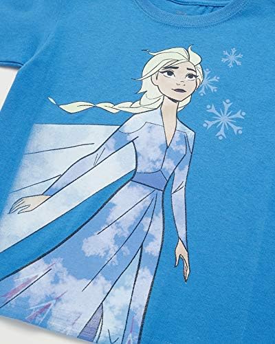חולצת טריקו לנסיכה של דיסני בנות 4 חבילה-מיני מאוס, קפוא