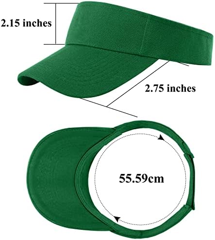 Cooraby Sports Sun Sun Hags כובעי מגן שמש מתכווננים לנשים וגברים