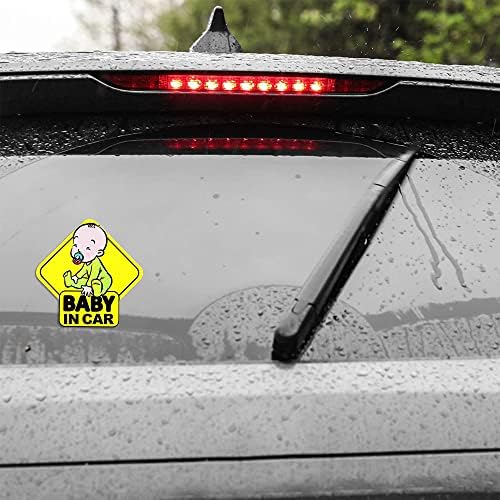 תינוק לוח סימן מדבקה לרכב תינוק במכונית מדבקות תינוק ילדי סימני בטיחות מדבקות תינוק מדבקה לרכב