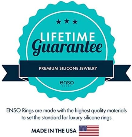 טבעות אנסו טבעת סיליקון אגדה קלאסית-תוצרת ארצות הברית-טבעת סיליקון נוחה במיוחד, נושמת ובטוחה-טבעת נישואין