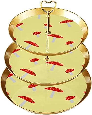 3 דרגת קפקייקס סטנד מגדל עוגת מגדל עוגת קאפקייקס מגדל עץ קינוח למסיבות לאירועים עיצוב, קיץ פינאפל טרופי