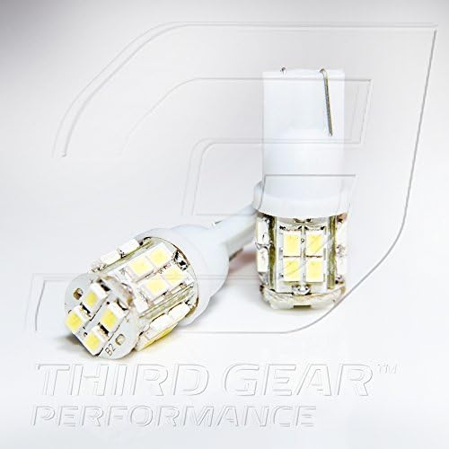 TGP T10 White 20 LED SMD Wedge Map Fungl
