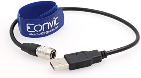 זכר Eonvic 4 סיכה Hirose כבל חשמל USB לזום F4 F8 התקני קול 633/644/688 מקליטים