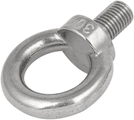 AEXIT M16 304 אביזרי שרשרת וחבל טבעת נירוסטה צורת טבעת מכונות כתף חוט חבל חבל קליפים בורג עיניים