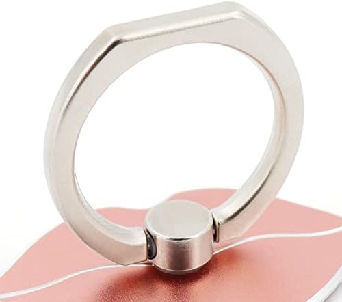 טלפון סלולרי שפתיים טבעת מחזיק אצבע טבעת אחיזת סטנד 360 סיבוב 180 סיבוב להעיף אוניברסלי תואם