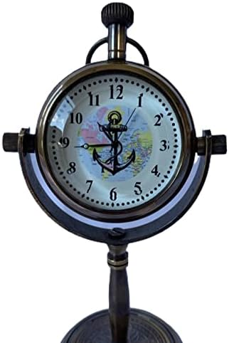 AK פליז ימי עולם עוגן שעון שעון צפייה באוניות פיראטים ימיות מלהלבורן Steampunk