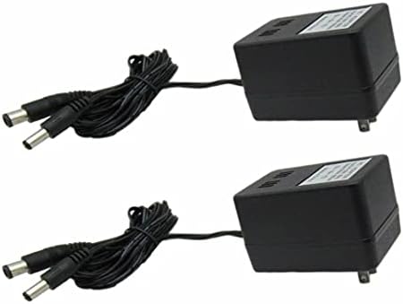 Blue Elf 2 PCS AC מתאם AC אספקת חשמל AC 110-245V- DC 9V/350MA התאמה עבור Nintendo NES Super SNES Sega Genesis