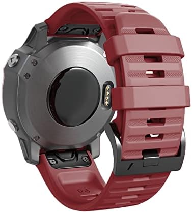 EGSDSE 26 22 ממ כושר מהיר שעון שעון עבור Garmin Fenix ​​7 7x 6x 6Pro Watch Silicone רצועת רצועת