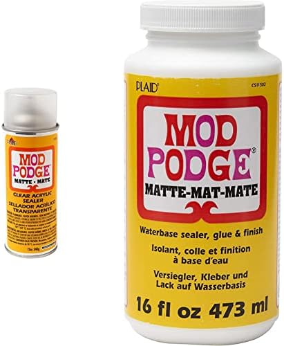 Mod Podge - 1469 איטום אקרילי ברור, 12 אונקיה, מט