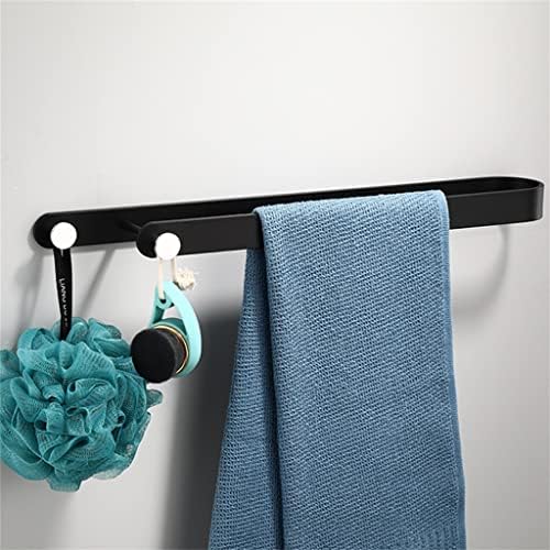 UXZDX NORDIC פשוט יחיד ומגבת כפול מגבת בר אמבטיה מתלה מגבות שחור מתלה אגרוף חינם