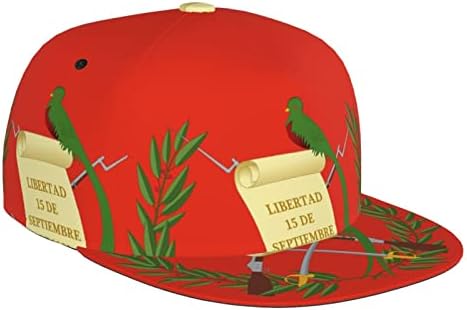 גואטמלה דגל סמל יוניסקס 3 הדפסת קלאסי בייסבול כובע סנאפבק שטוח ביל היפ הופ כובעים