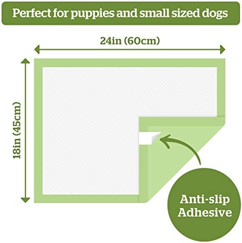 פוגי של כלב רפידות נ ' קקי שקיות צרור-20 צמח-מבוסס גור רפידות 270 קומפוסט קקי שקיות קומבו חבילה