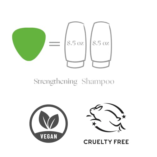 אפרסק לא פלסטיק שמפו בר-חיזוק עבור פגום & מגבר; שיער מפוצל נוטה / משאיר שיער חזק ובריא / צמח