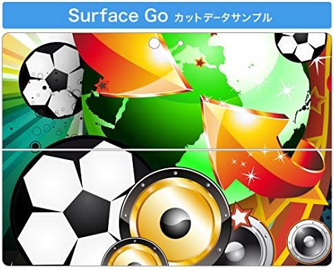 כיסוי מדבקות Igsticker עבור Microsoft Surface Go/Go 2 אולטרה דק מגן מדבקת גוף עורות 001104 כדורגל