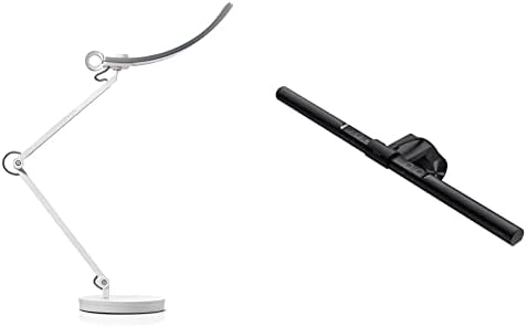 BENQ EREDEDING שולחן LED/משימה/מנורת זרוע נדנדה: טיפוח עין, עמעום אוטומטי ואור צג מסך, מנורת מחשב