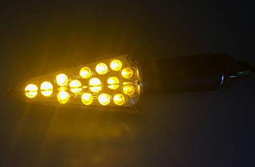 שחור חץ ארוך גזע הפעל אותות הוביל אורות אורות מהבהבים אינדיקטורים תואם עבור 2012 דוקאטי סטריט פייטר 848