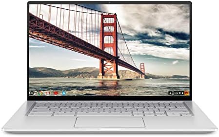 ASUS Chromebook Flip C434-DS384T 2 במחשב נייד 1, 14 מסך מגע Full HD 4-כיווני NanoEdge, Intel Core