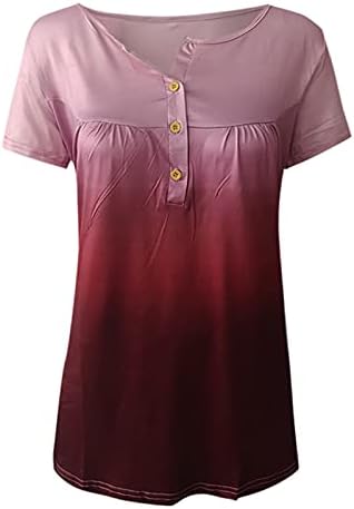 נשים חולצות להסתיר בטן טוניקת 2023 קיץ קצר שרוול חולצות ארוך זורם קפלים חולצת טי מזדמן מתגנדר חולצות בתוספת