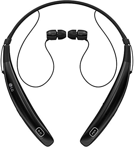 LG Tone Pro HBS-770 מאחורי הצוואר אוזניות אוזניות אוזניות סטריאו צוואר אלחוטיות, שחור