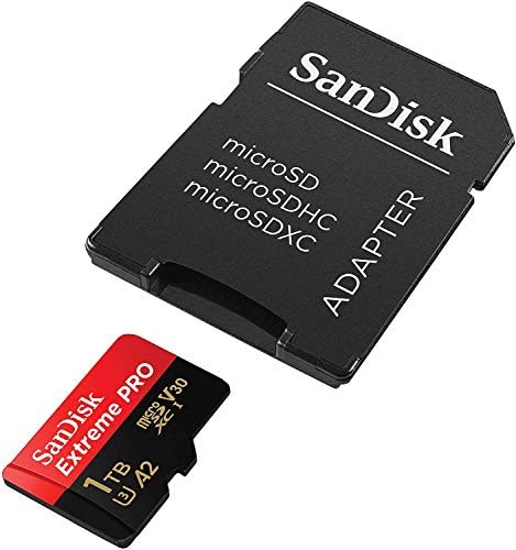 סנדיסק 1 טרה-בתים אקסטרים פרו 10 מיקרו כרטיס זיכרון עבור טלפון סמסונג עובד עם גלקסי הערה 20