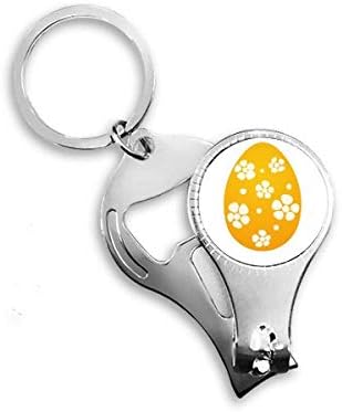 פסטיבל דת פסחא עיצוב ביצה צהוב ציפורניים ניפר טבעת מפתח שרשרת פותחן בקבוקי גוזל
