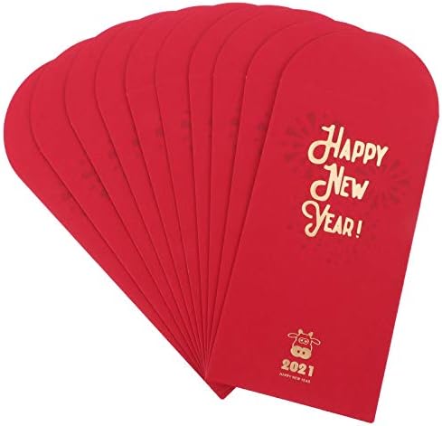 עבאודם 10 יחידות 2021 אדום מעטפות מסיבת אדום מנות אדום פאוץ חדש שנה כסף פאוץ משמש כדי לחגוג החג שמח