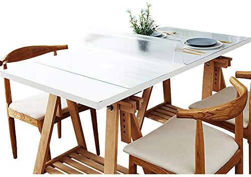 2.0 ממ עבה ללא ריח פלסטיק כיסוי שולחן, ללא שטיפה עמידה בפני כתם שולחן שולחן אטום שולחן אטום למים PAD