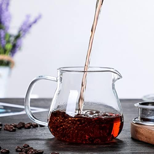 Luxshiny Microwale Kettle Class סיר תה קיבולת גדולה סיר קפה תה תה קומקום עם יצרנית תה עלה רופפת