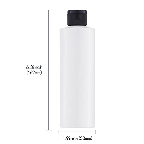 ליסאפאק 8.3 עוז בקבוקי נסיעות עם מכסה הפוך מיכל מתקן ריק לקוסמטיקה בגודל נסיעות