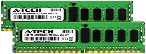 A -Tech 32GB ערכת זיכרון זיכרון זיכרון ל- HPE ML110 G10 GEN10 - DDR4 2400MHz PC4-19200 ECC רשום RDIMM 1RX4