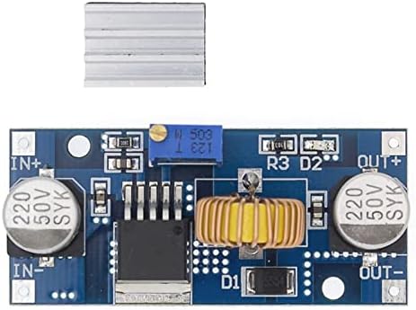 5A XL4015 DC-DC 4-38V ל- 1.25-36V 24V 12V 9V 5V צעד מטה מודול אספקת חשמל מתכוונן מודול LED LITIUM